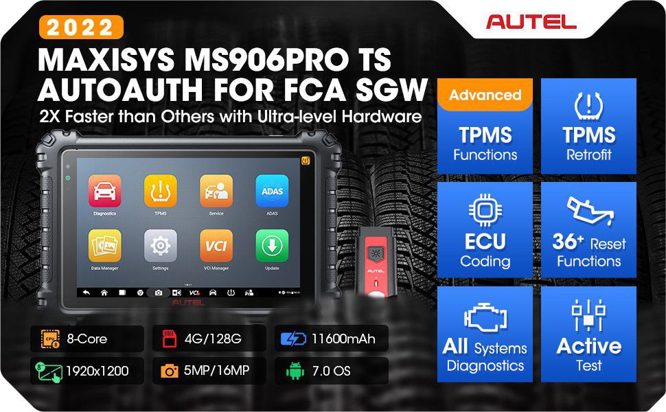 2023 Neues Autel MaxiSYS MS906 Pro-TS OE-Level Vollsystem