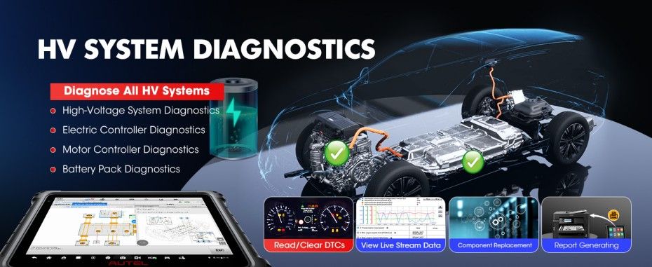 Autel Ultra ev hv Systemdiagnostik