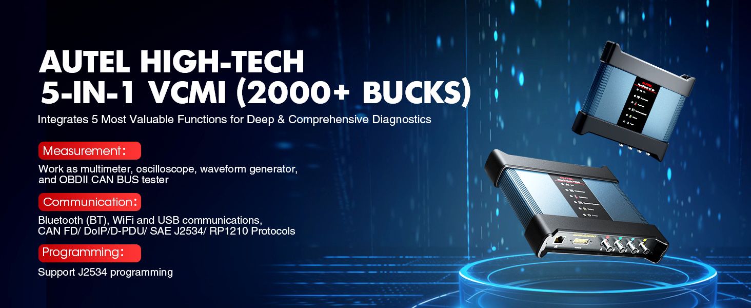 Autel Advanced 5-IN-1 VCMI