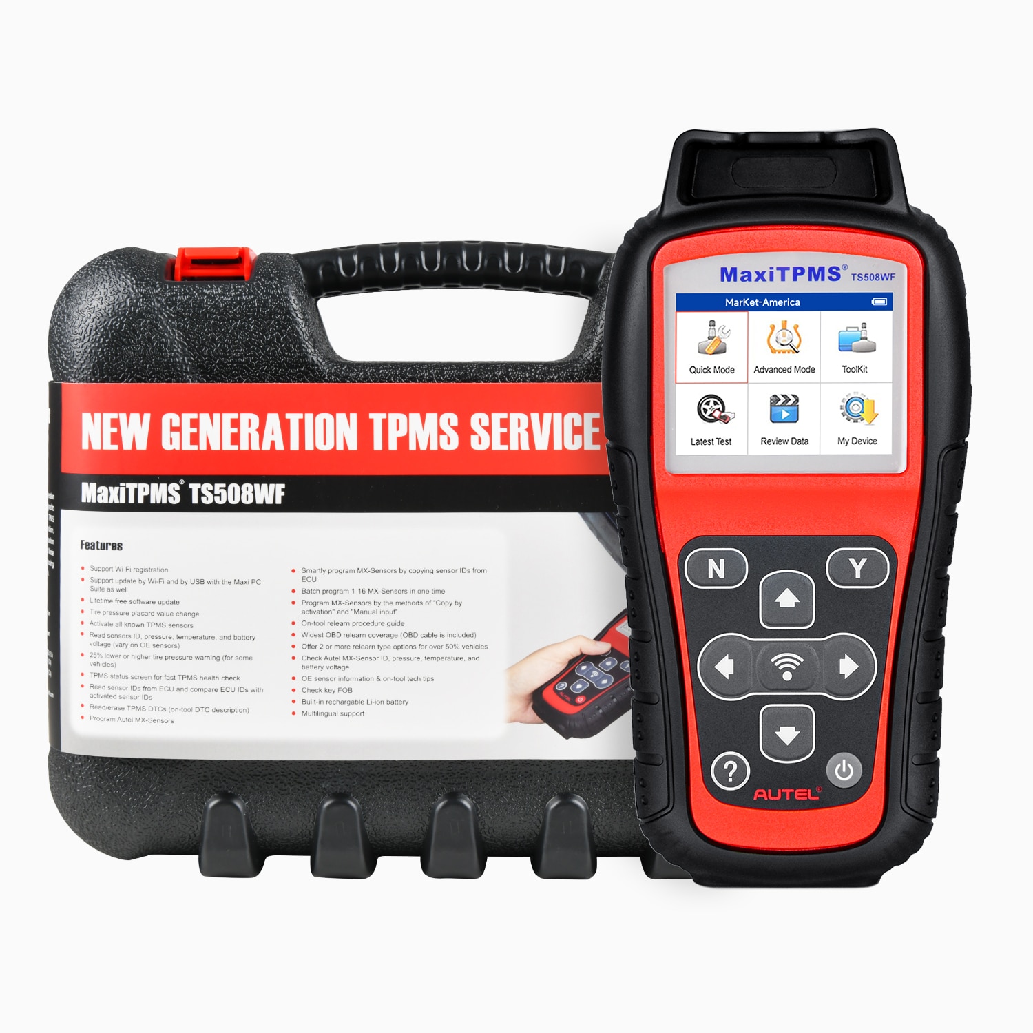2023 Autel MaxiTPMS TS508WF TPMS Programmierwerkzeug