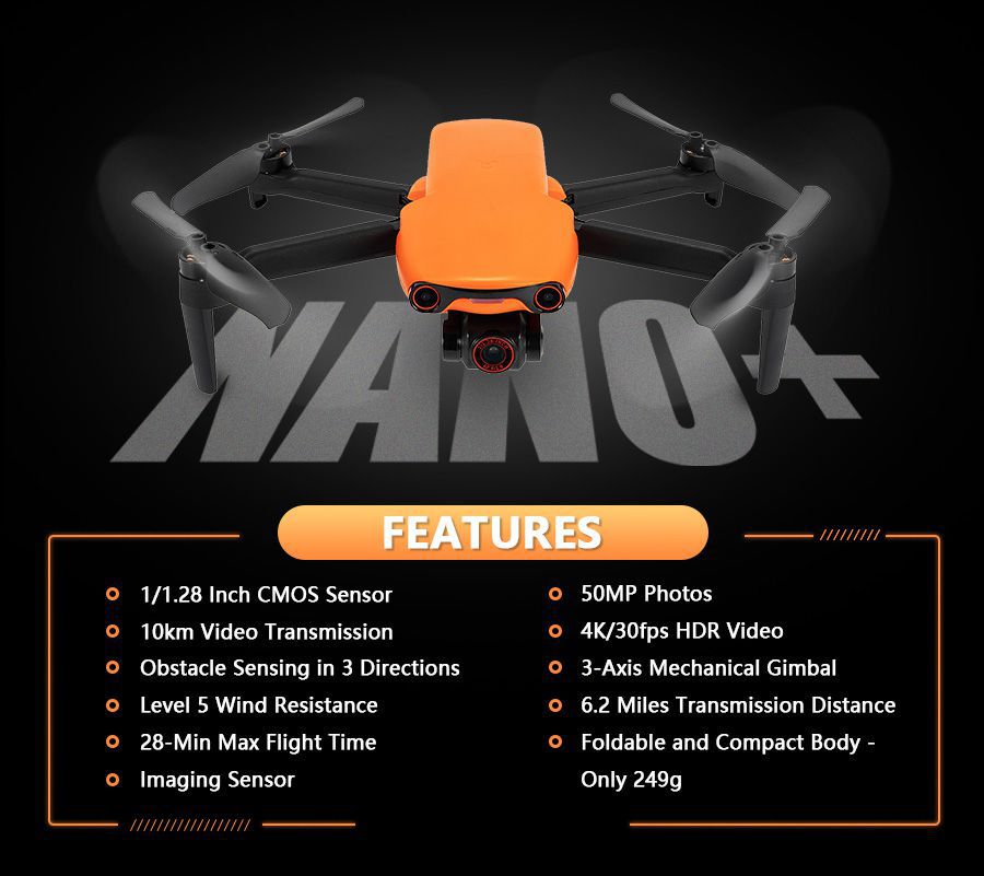 Autel Robotics EVO Nano+ Flugzeug 
