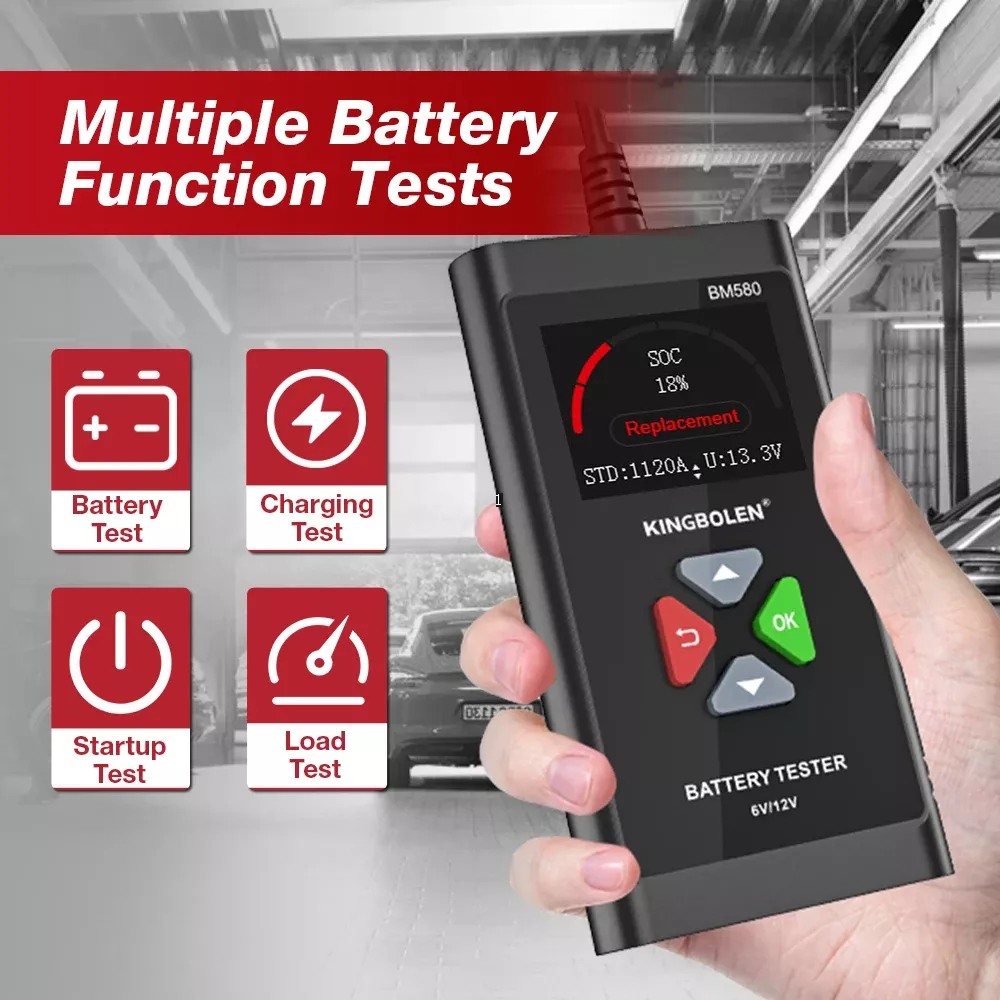 BM580 Batterietester