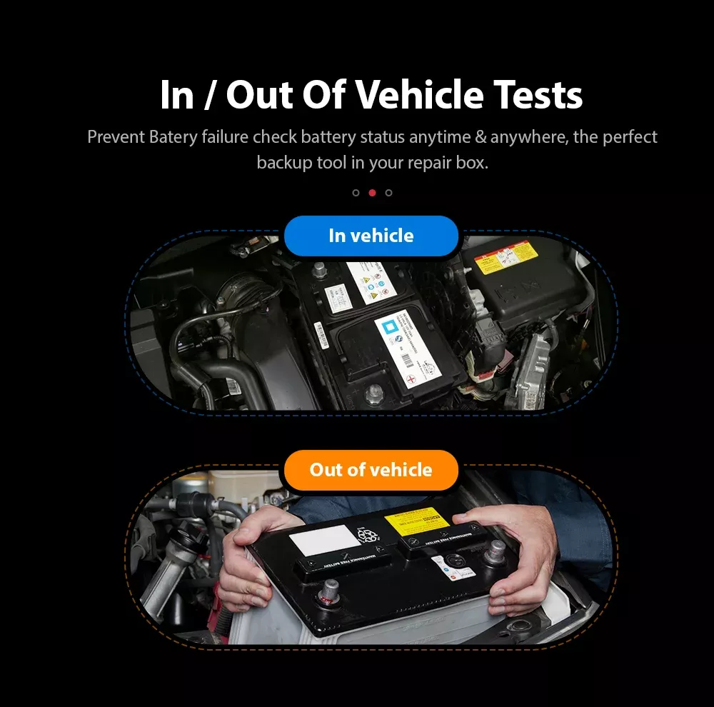 BM580 Batterietester