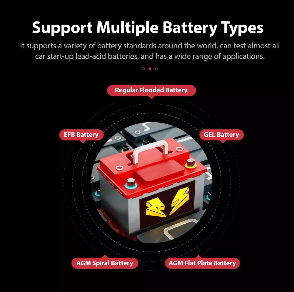 BM580 Batterietester
