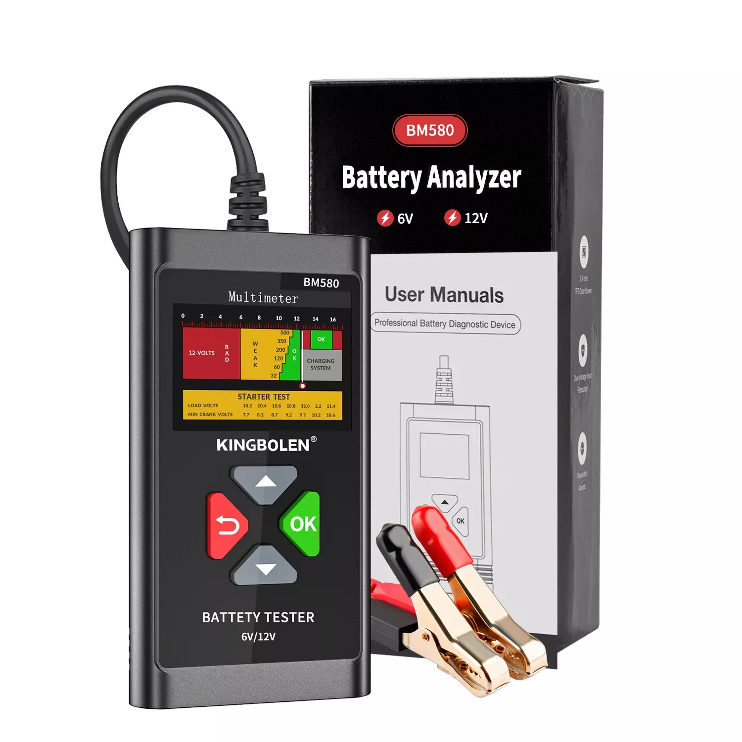 BM580 Batterietester
