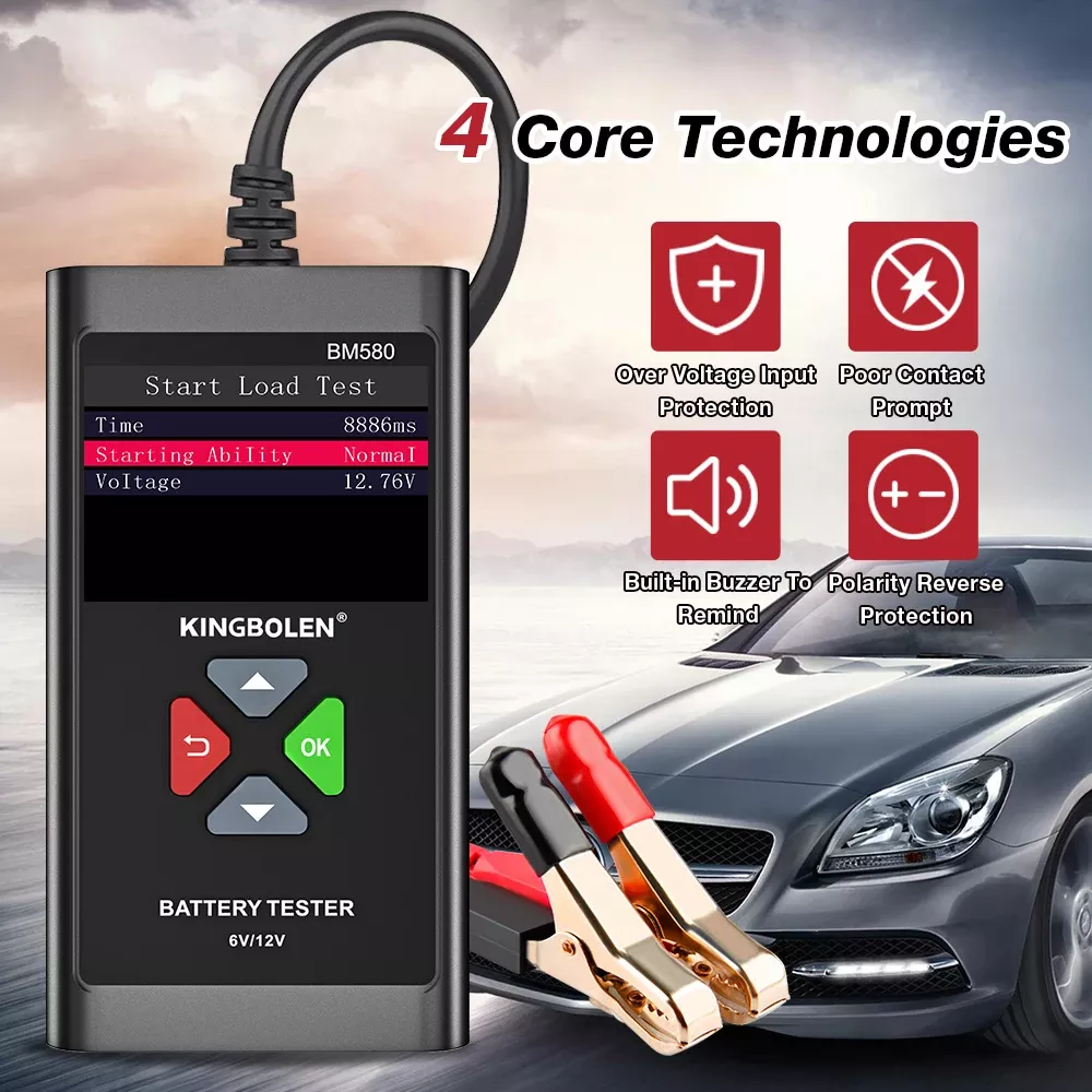 BM580 Batterietester