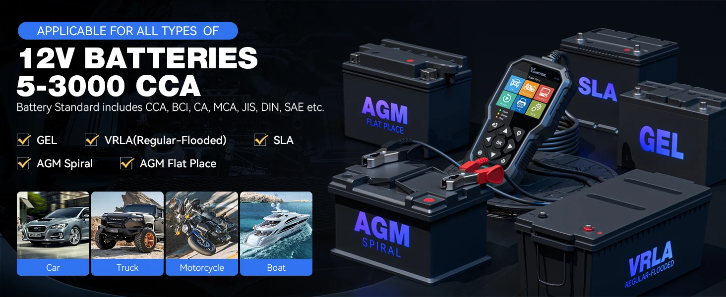BT300 Auto Batterie Tester