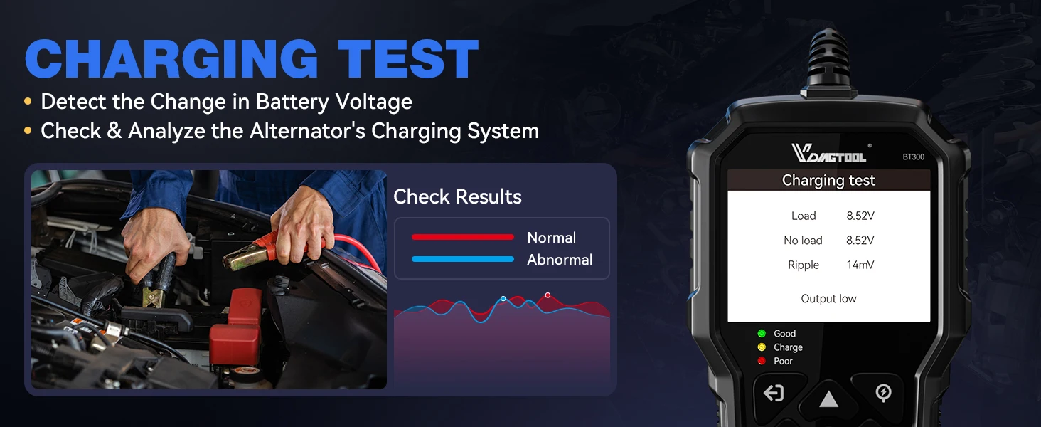 BT300 Auto Batterie Tester