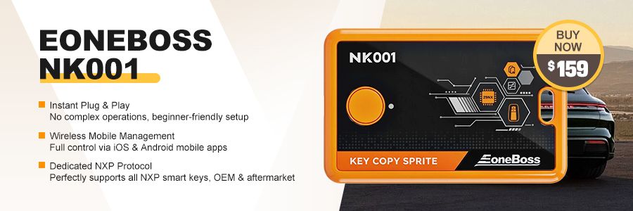 EoneBoss NK001 (Key Copy Sprite) f&uuml;r NXP Smart Key Cloning