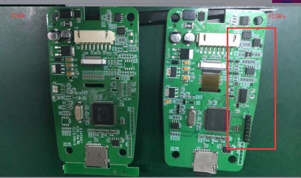Display F108 + PCB