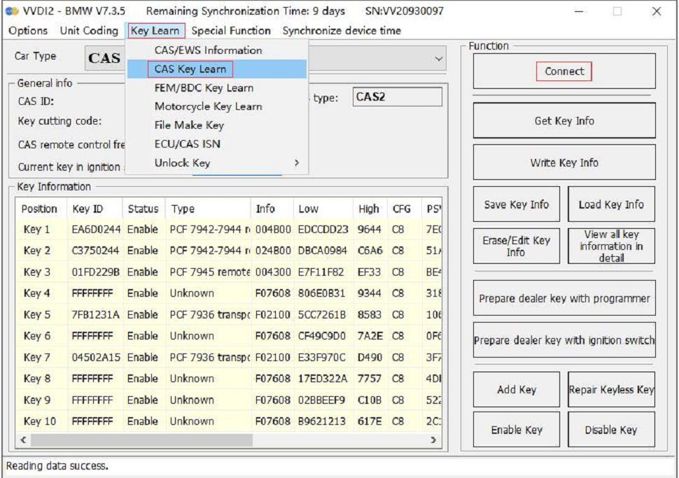 GODIAG CAS2 CAS3 SER Semi Smart Test Plattform