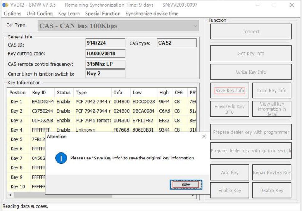 GODIAG CAS2 CAS3 SER Semi Smart Test Plattform