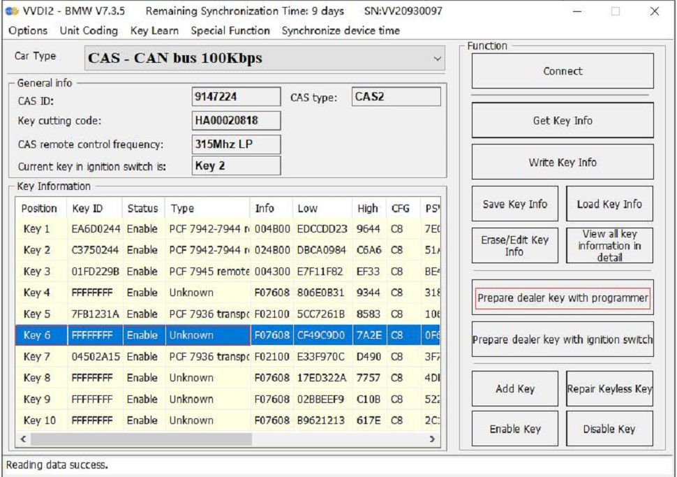 GODIAG CAS2 CAS3 SER Semi Smart Test Plattform