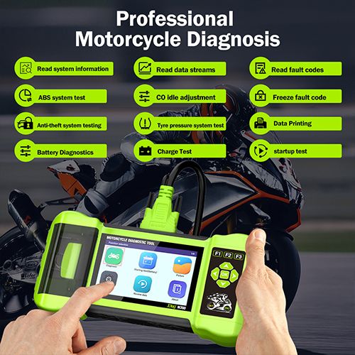 JDiag M300 Handheld Motorrad Diagnosescanner