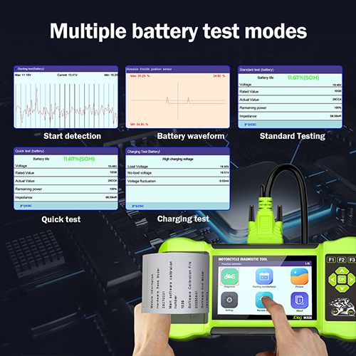 JDiag M300 Handheld Motorrad Diagnosescanner