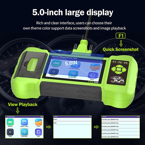 JDiag M300 Handheld Motorrad Diagnosescanner