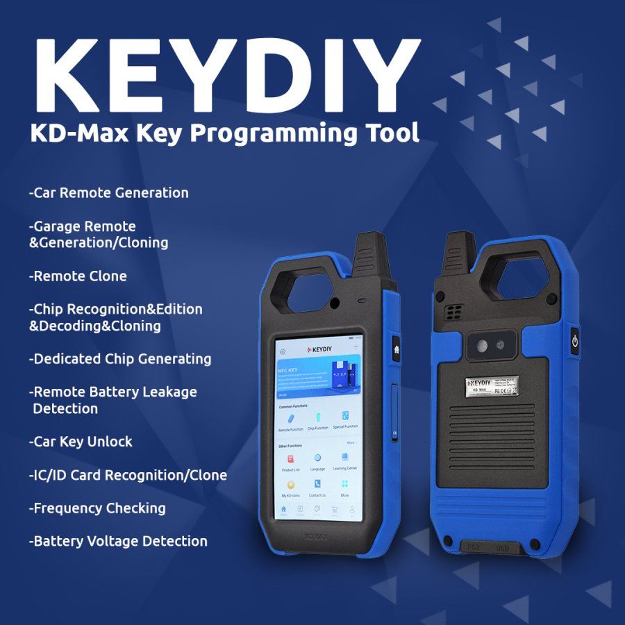 KEYDIY KD-MAX - Schlüsselwerkzeug & Remote Generator