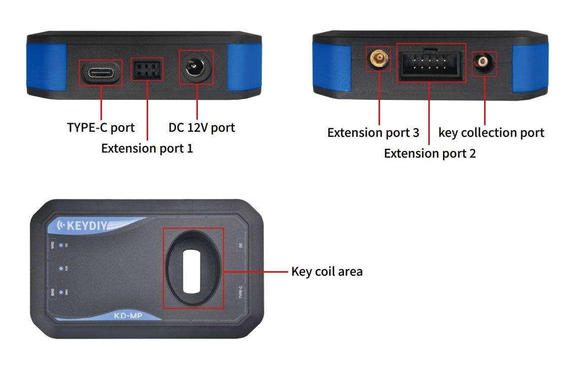 KeyDIY KD-MP Tool Schlüssel hinzufügen MLB-Systeme
