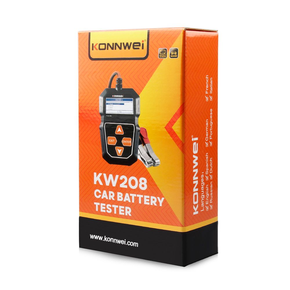 KONNWEI KW208 Auto Batterie Tester
