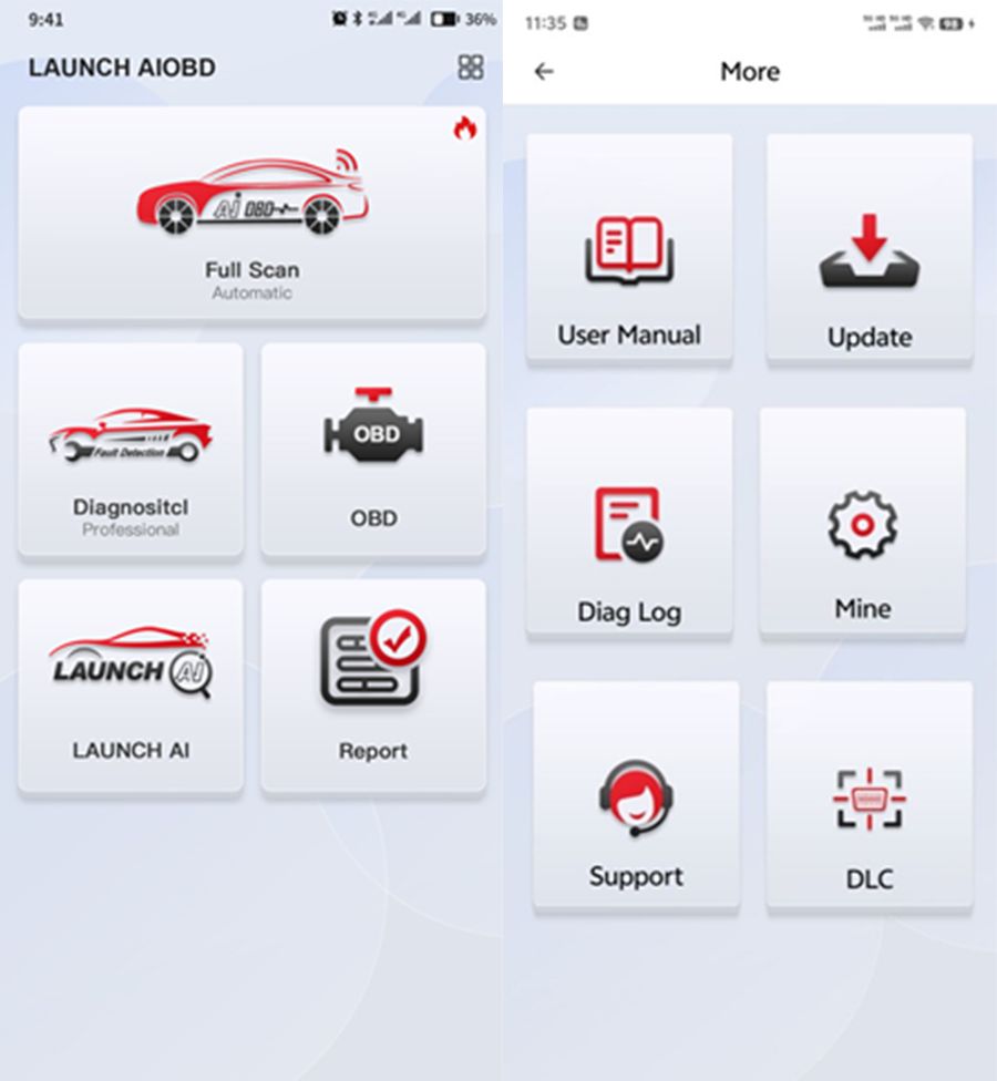 LAUNCH AIOBD Automotive Diagnose Terminal