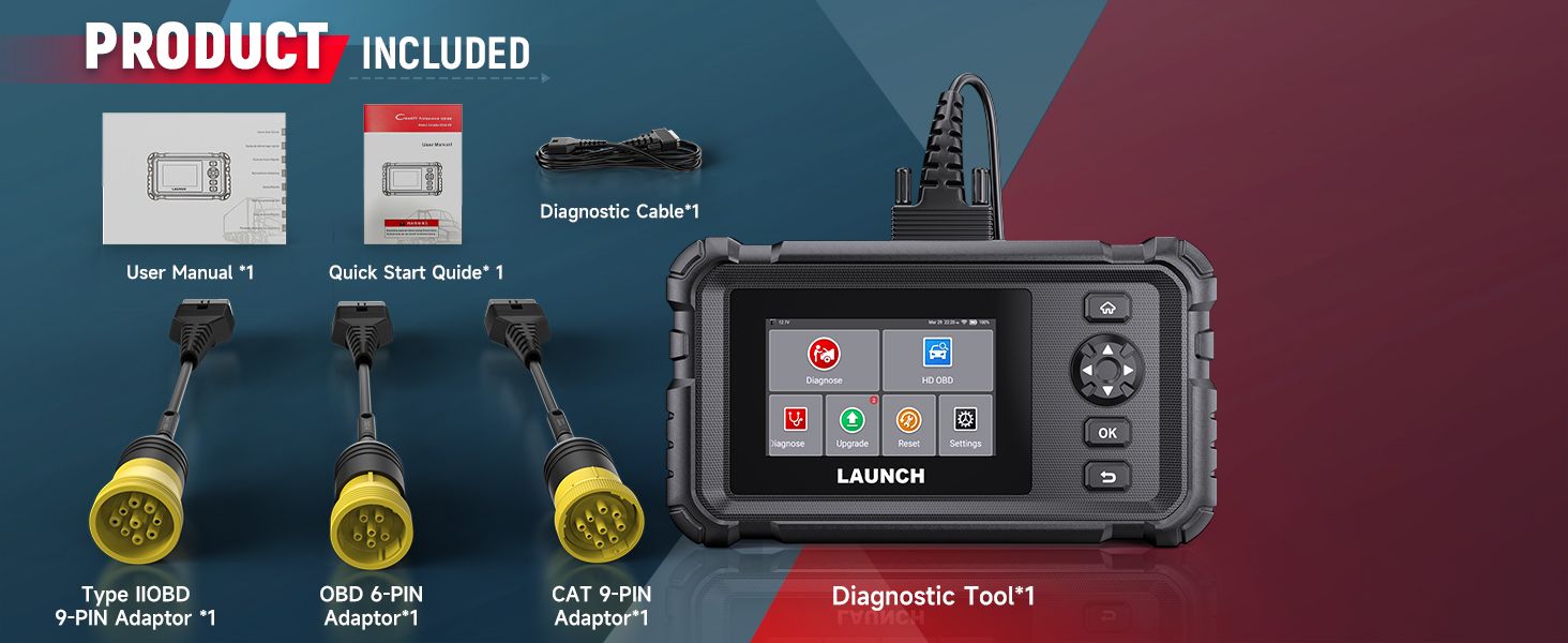 Einführung des CRP129 HD Heavy Duty Truck Scanners
