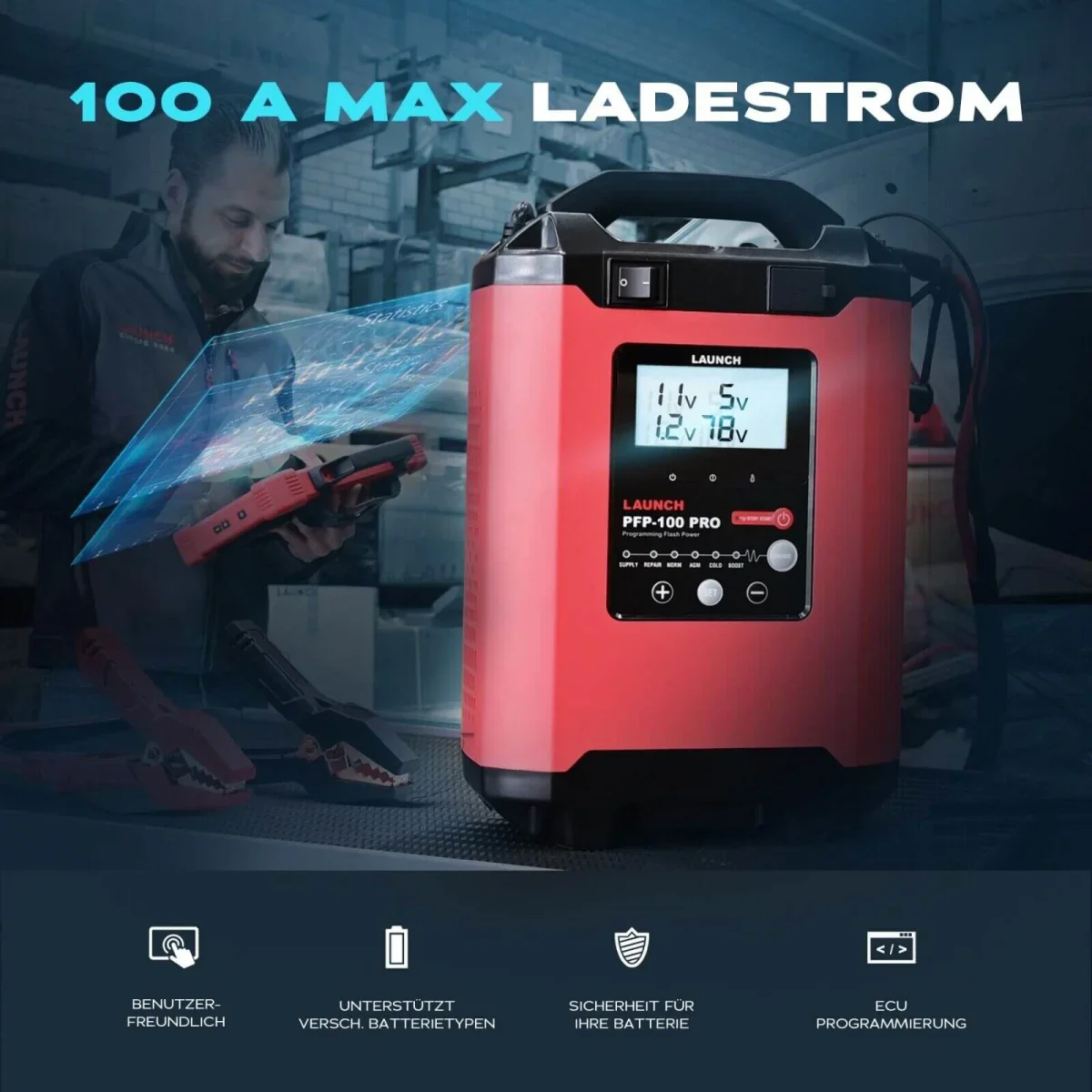 Starten Sie PFP100 Pro ECU Programmierung Flash Power 