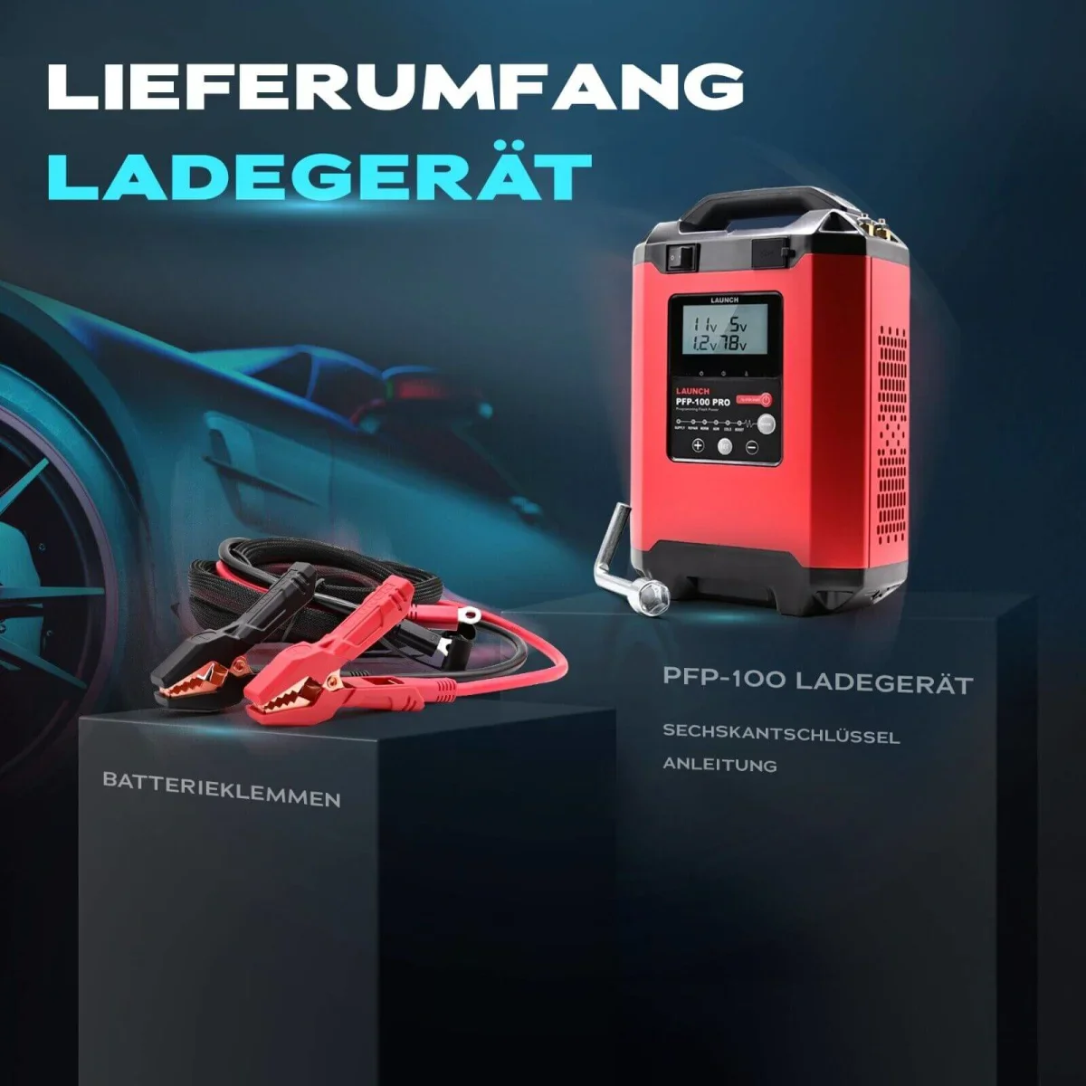 Starten Sie PFP100 Pro ECU Programmierung Flash Power 