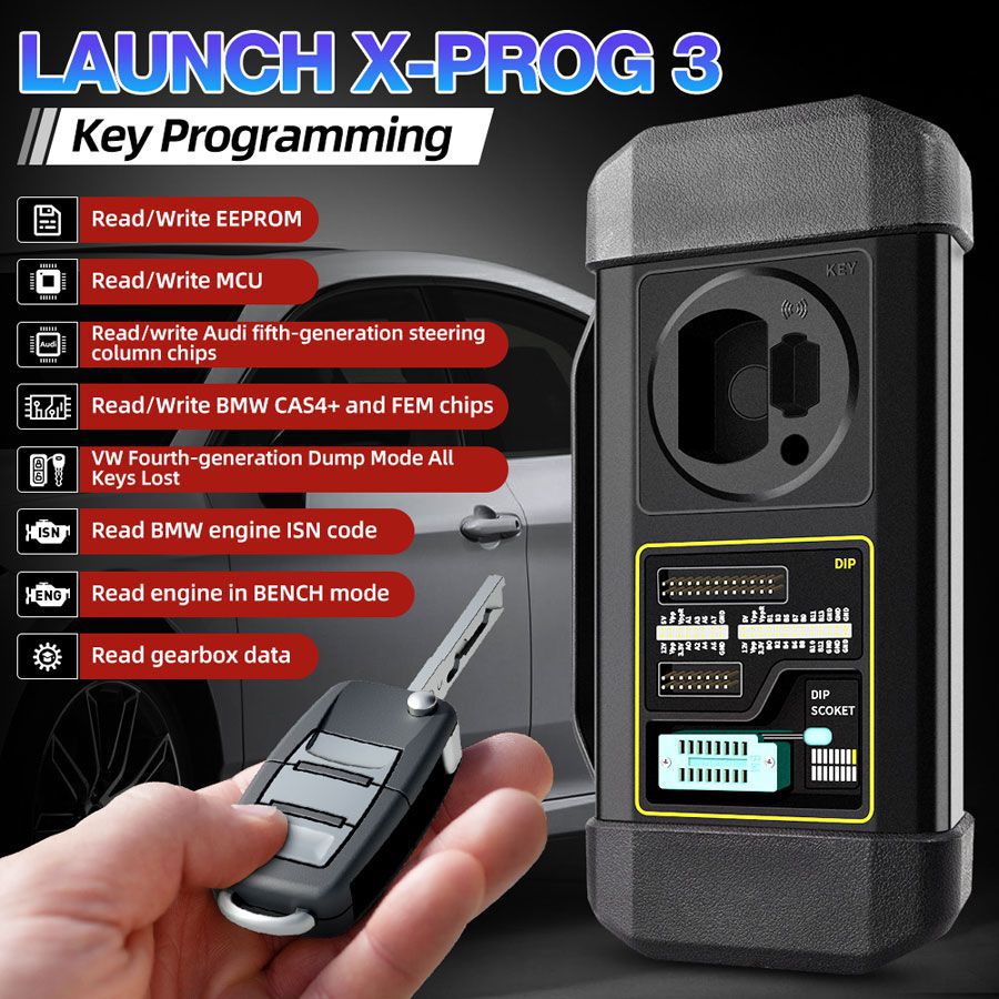 Starten Sie X-Prog 3 Advanced Immobilizer & Key Programmer