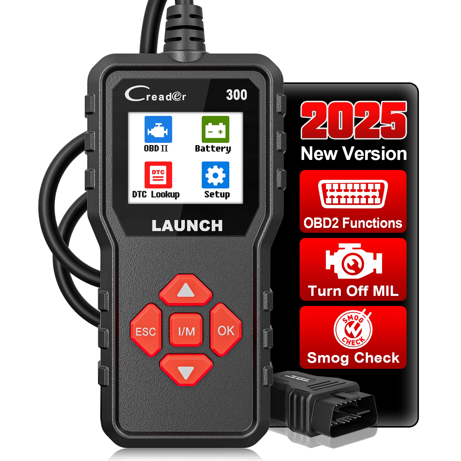LAUNCH X431 CR300 OBD2 SCANNER KANN Auto-Code-Leser