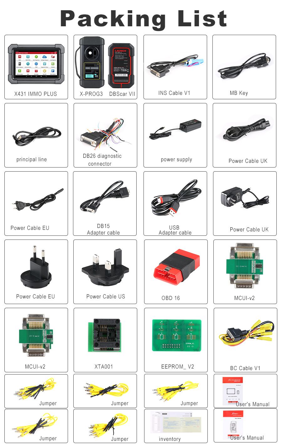 LAUNCH X431 IMMO PLUS Schlüsselprogrammierer