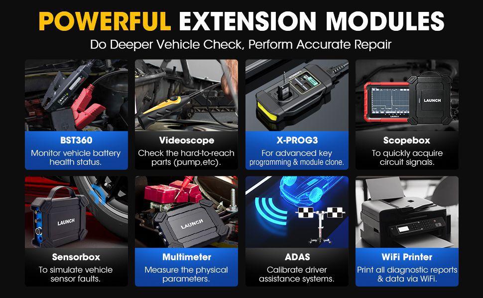  Starten Sie X431 PROS ELITE Bidirektional Scan Tool mit CANFD ECU Coding Full System 32+ Special Function VAG Guide