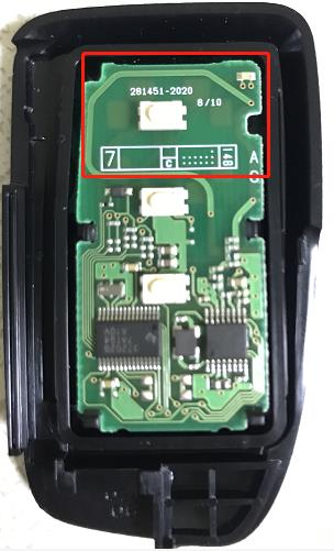 Lonsdor FT01-2110 312/433MHz Smart Key PCB für Toyota/Lexus