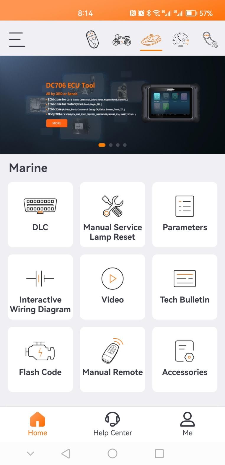 OBDSTAR ISCAN Marine Diagnosescanner für Hidea 