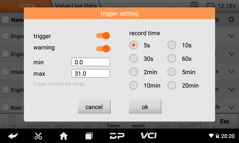 OBDSTAR ISCAN Marine Diagnosescanner für Hidea 