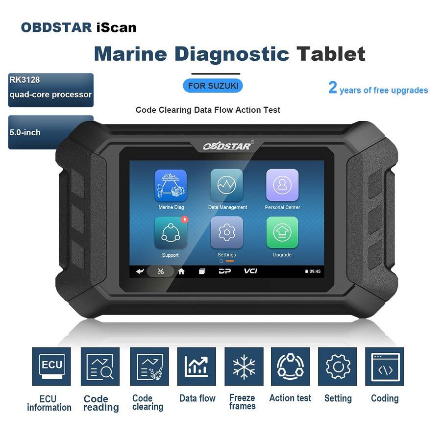OBDSTAR iScan SUZUKI Marine Diagnosetablette 