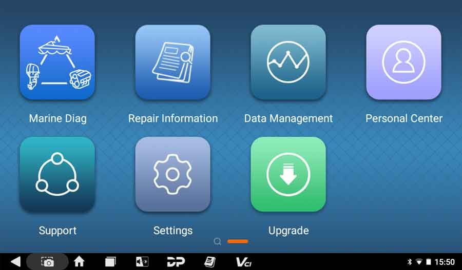 OBDSTAR ISCAN PRO INDMAR (Marine) Unterstützt INDMAR Marine Diagnose, BLM Reset, Nockenwelle Phaser Reinigung, Reset des Öllebensmonitors