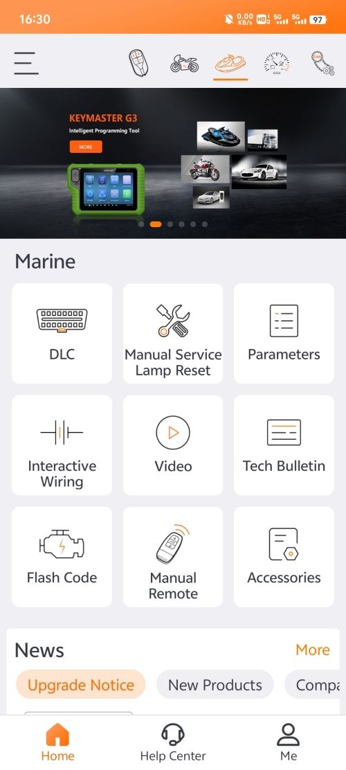 OBDSTAR ISCAN PRO SERIE für YANMAR Marine Diagnosescanner
