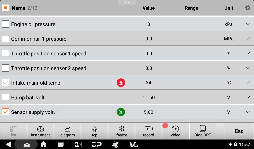 OBDSTAR ISCAN PRO SERIE für YANMAR Marine Diagnosescanner