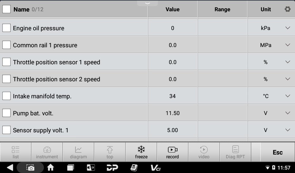 OBDSTAR ISCAN PRO SERIE für YANMAR Marine Diagnosescanner