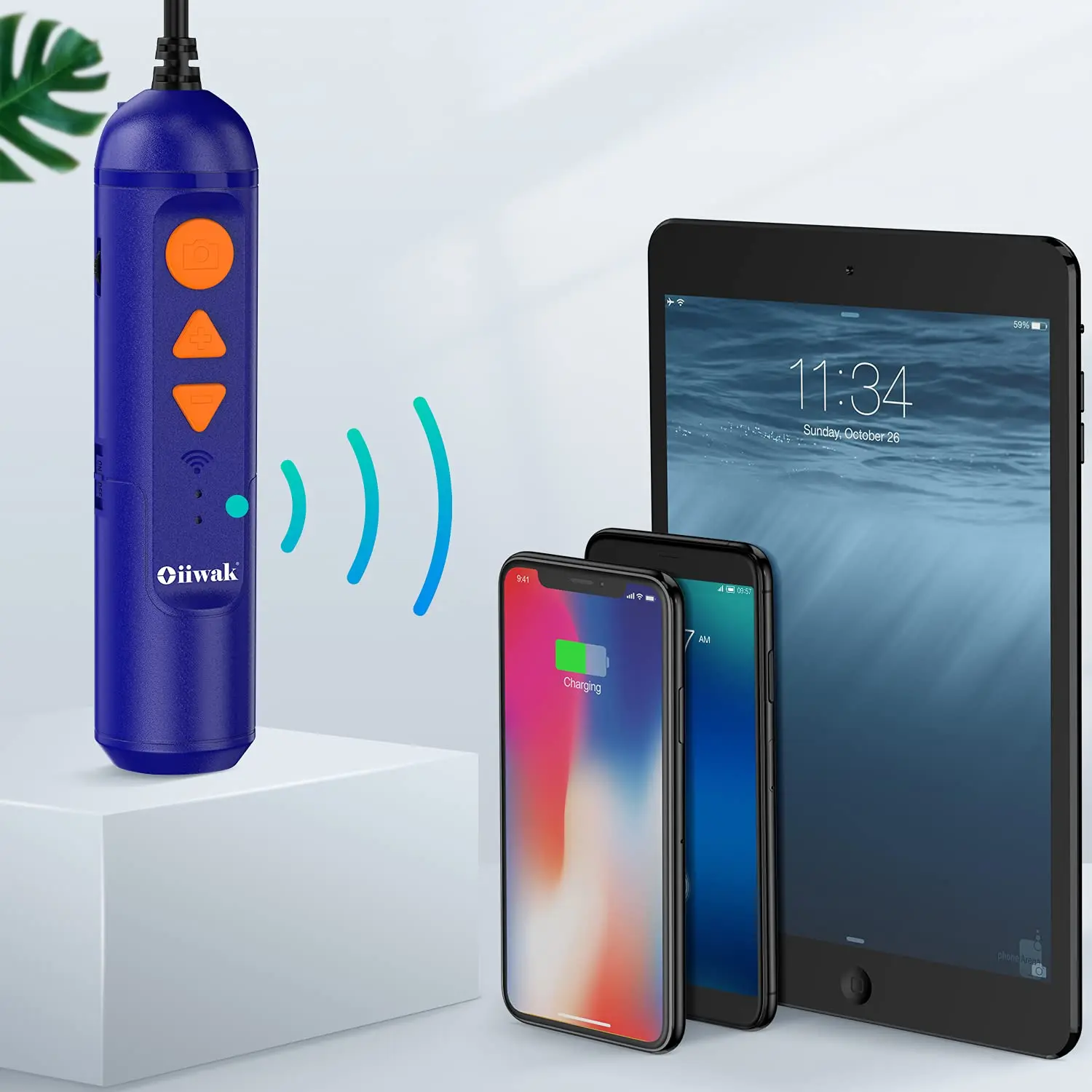 Oiiwak WiFi Endoskopkamera 5 MP mit Autofokus – kabellos