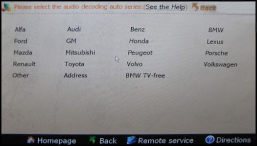 Digimaster 3 unterstützt Autos der Audio-Decodierung