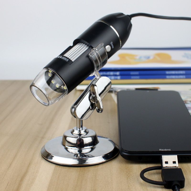 Professionelle USB Digital Mikroskop 1000X 1600X 8 LEDs 2