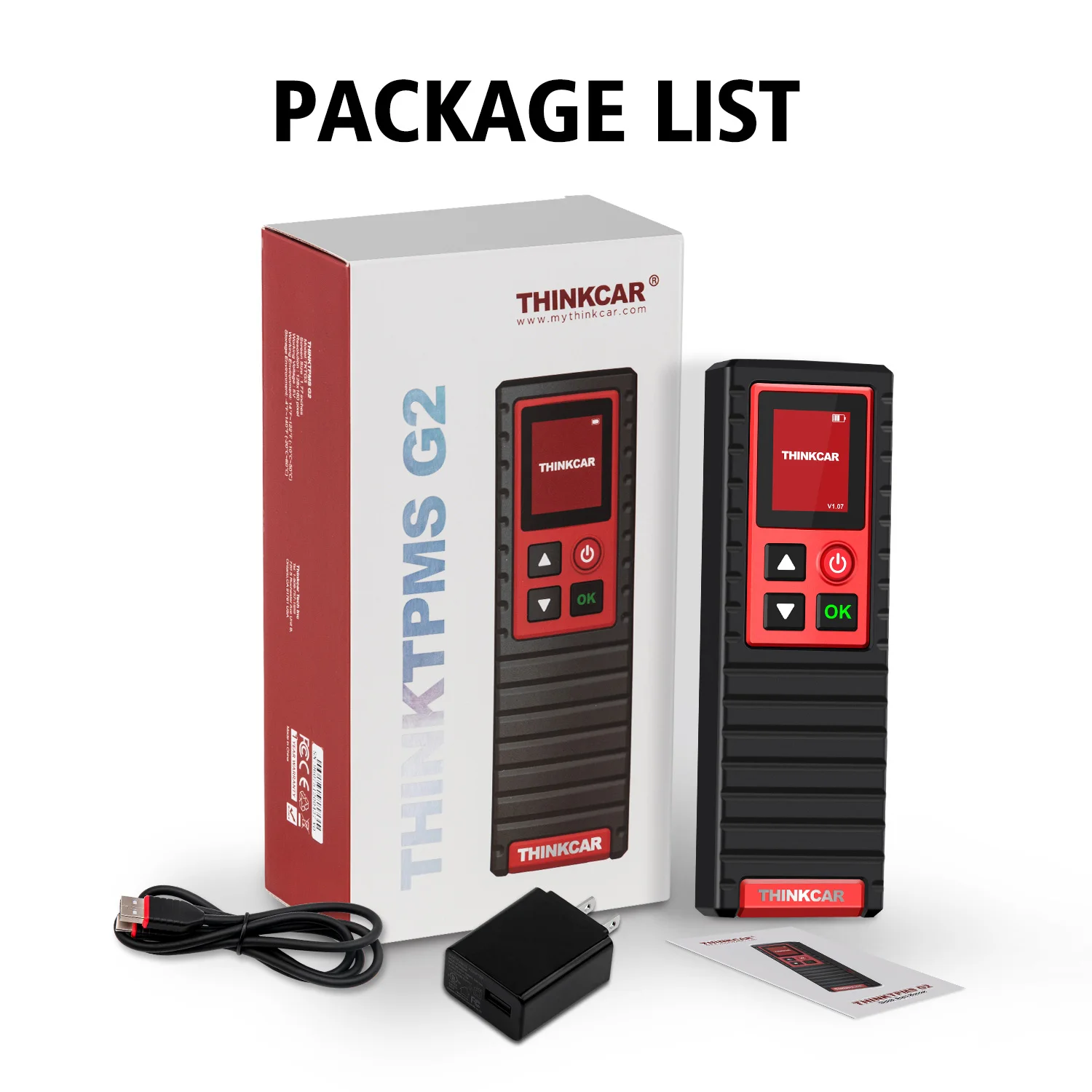 THINKCAR THINKTPMS G2 – Diagnosegerät für Reifendruck mi