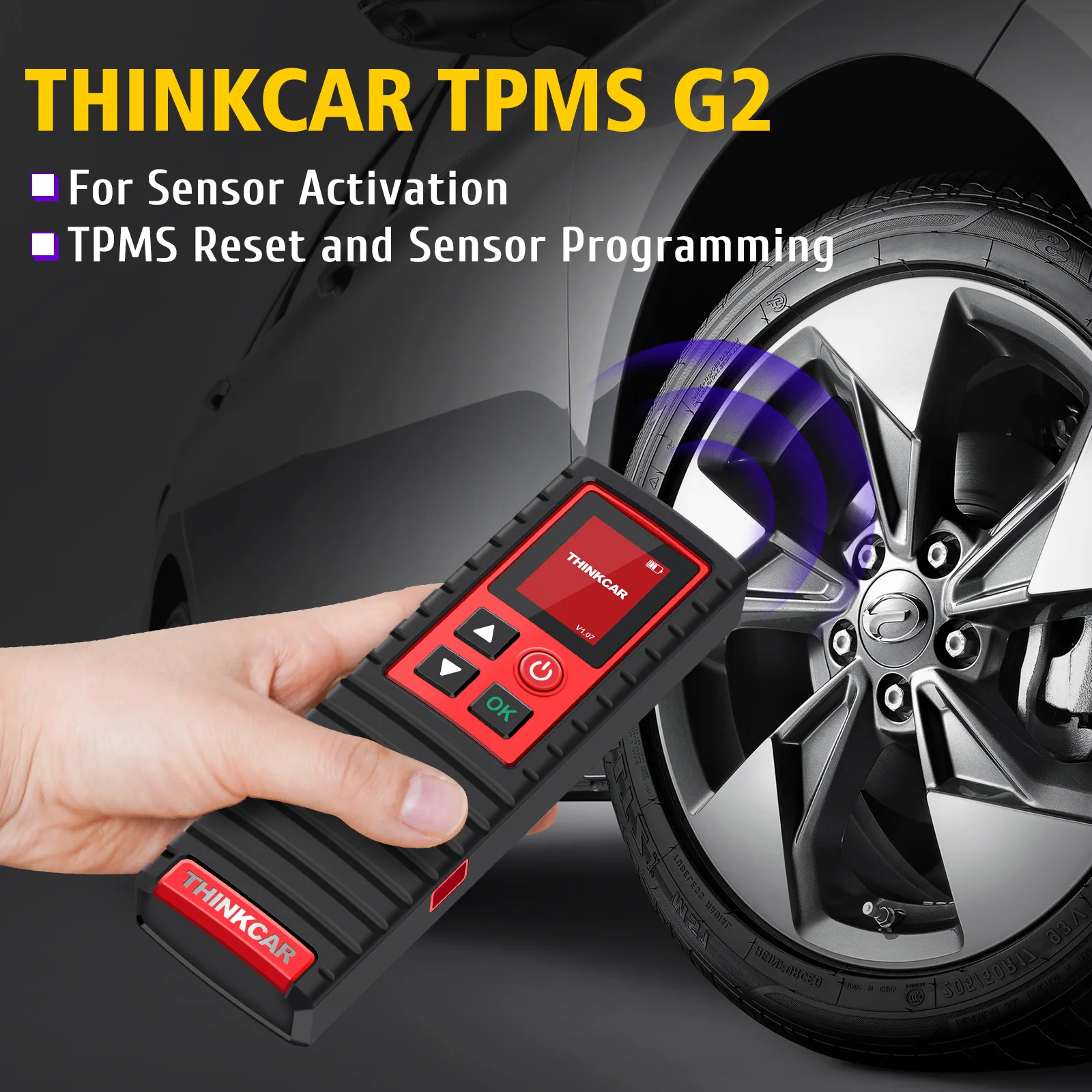 THINKCAR THINKTPMS G2 – Diagnosegerät für Reifendruck mi