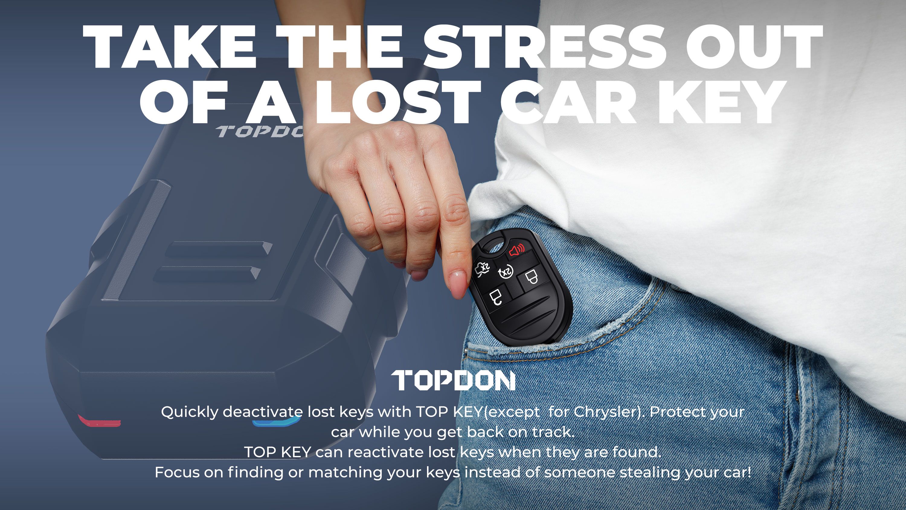 Topdon Auto Key Programmer Tool Auto Automotive Scanner