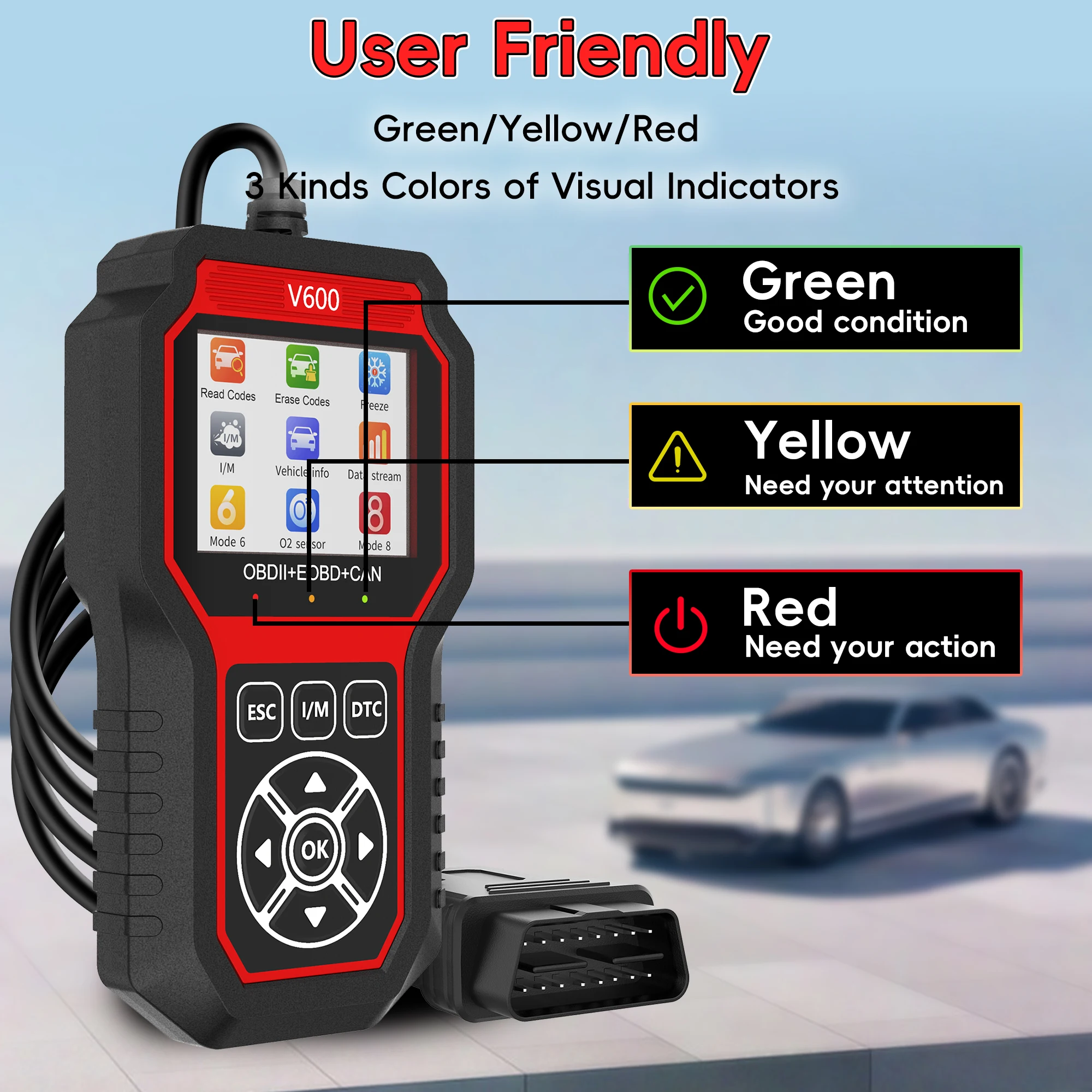 V600 OBD2 Scanner