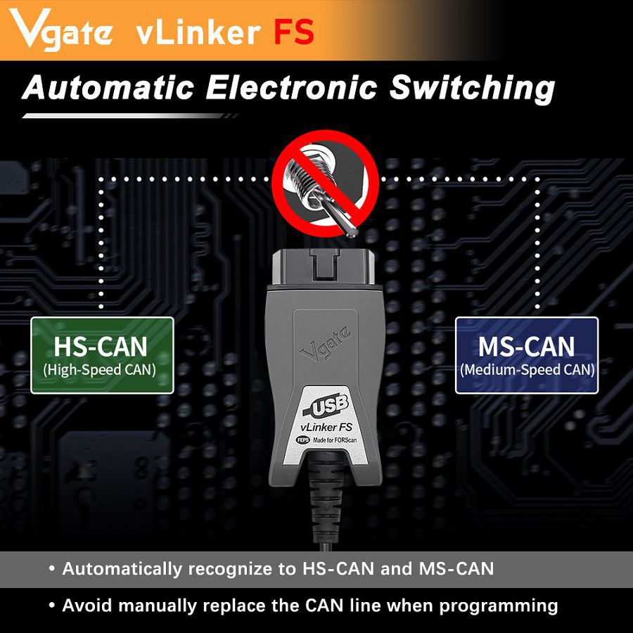 Vgate vLinker FS ELM327 Für Ford FORScan