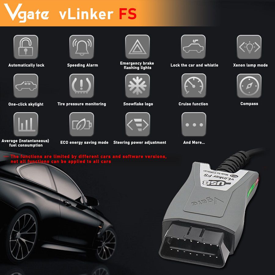 Vgate vLinker FS ELM327 Für Ford FORScan