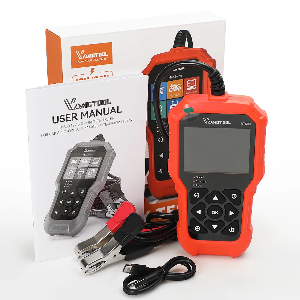 VDIAGTOOL BT500 Batterie Tester