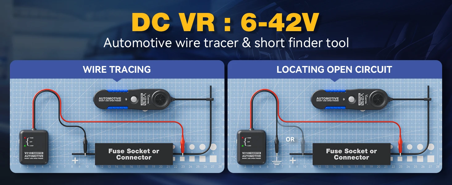 VDIAGTOOL V210 Automotive Schaltungstester
